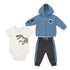 Cotton Fleece Baby Boy Suit Jacket Set 0-24M