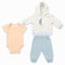 Baby Boy Suit Jacket Bodysuit & Trouser Set