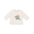 Cotton Baby Boy Suit Safari Set Shirt Feet Covered Trouser with Bodysuit & Cap 0-9M