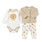 Wool Baby Boy Suit Sweater Bodysuit Trouser Set 0-9M