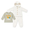 Cotton Striped Baby Boy Suit T-Shirt Trouser Hoodie