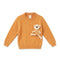 Woolen Mustard Baby Boy Sweater with Teddy Bear Stuff Toy