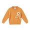 Woolen Mustard Baby Boy Sweater with Teddy Bear Stuff Toy