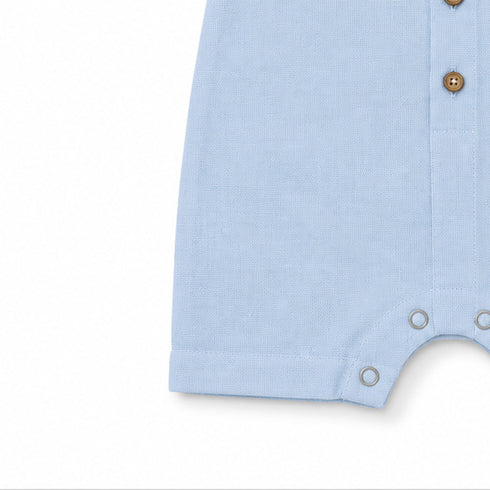 Baby Boys Formal Onesie Light Blue