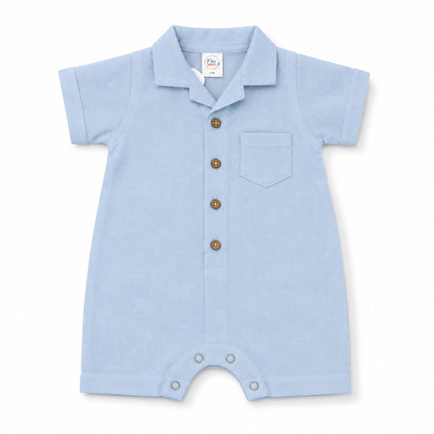 Baby Boys Onesie Romper Light Blue