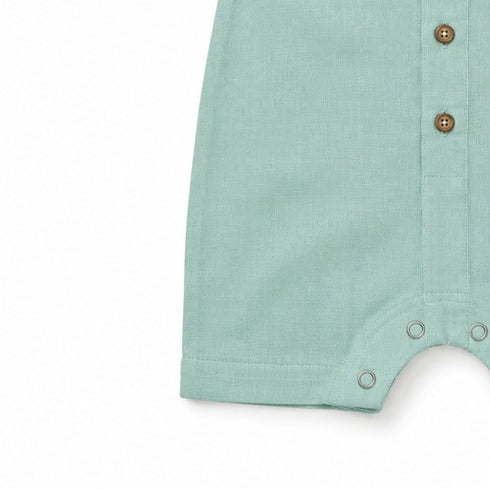 Baby Boys Formal Onesie Light Green