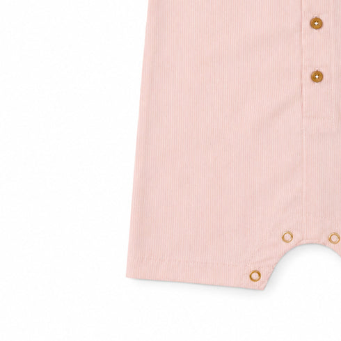Baby Boys Formal Onesie Romper Peach Striped
