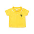 Baby Boys Polo Shirt & Shorts Set with Sunglasses Yellow Hawaii Design
