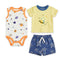 Baby Boys T-Shirt Bodysuit & Shorts Set Blue My Universe Set