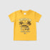 Baby Boys T-Shirt & Sando Shirt with Shorts Set Yellow Freedom Is Sun Set