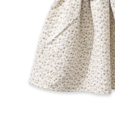Metallic Baby Girl Frocks Polka Dot 6-24M