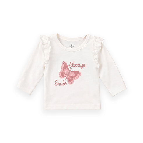 Front Open Baby Girl Dresses Shirt T-Shirt Trouser Set