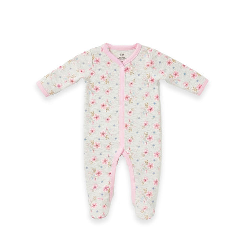 Cotton Floral Baby Girl Romper 0-9 Months