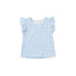 Baby Girls 3-Piece Set 2 T-Shirts 1 Shirt Blue Pink Floral Set