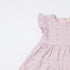 Baby Girls Cotton Embroidered Frock Baby Pink Chikan Style