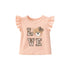 Baby Girls T-Shirt Bodysuit & Shorts Suit Set
