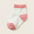 Baby Girls T-Shirt & Shorts Set with Bib & Socks Pink Smell So Sweet Floral Set