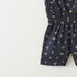 Baby Jumpsuit Dark Grey Floral Print