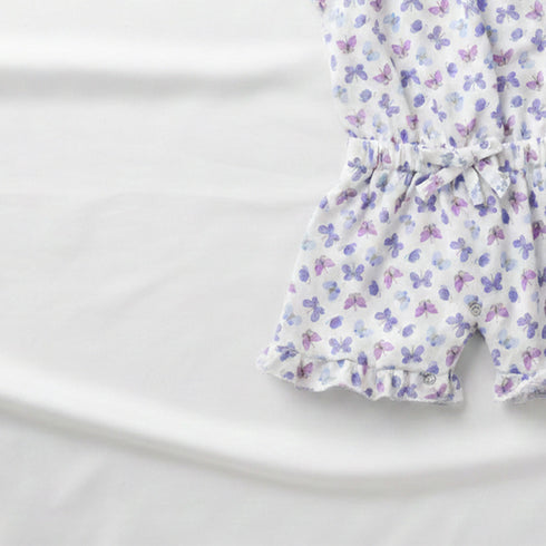 Baby Jumpsuit with Headband Butterfly