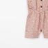 Baby Jumpsuit Muted Pink Floral Print