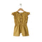 Baby Jumpsuit Printed Sandy Beige