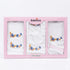 Pack of 10 Baby Starter Gift Set White Embroidered Floral & Butterfly