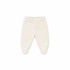 Cream Baby Suit Bodysuit Shirt Trouser Cap Set 0-9M