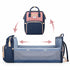 Navy Baby Bag with Diaper Storage & Changing Mat