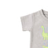 Basics 2Pc Boys Suit Grey Navy Dino