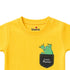 Basics 2Pc Boys Suit Yellow Grey Little Monster