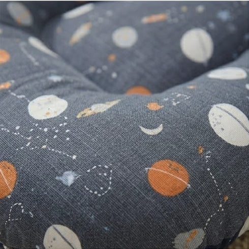 Basics Baby Bed Net with Pillow Navy Space