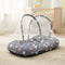 Basics Baby Bed Net with Pillow Navy Space