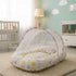 Basics Baby Bed Net with Pillow Pink White Pastel Garden