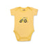 Basics Baby Body Suits Pack of 2 Beige Green Vehicle