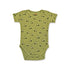 Basics Baby Body Suits Pack of 2 Beige Green Vehicle