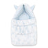 Basics Baby Carry Nest with Pillow Blue Crown 0m+