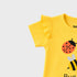 Basics Baby Girl Suit T-Shirt and Shorts Yellow Grey Bug Life