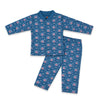 Basics Blue Rainbow Hearts Baby Night Suits PJ Suits Newborn to 6 Years