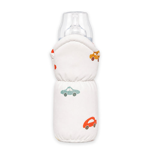 Basics Feeder Cover White Cars Feeding Accessories 0m+
