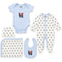 Basics Pack of 5 Baby Starter Gift Set Football