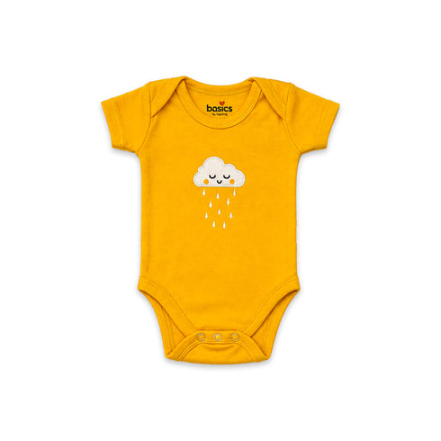 Basics Pack of 5 Baby Starter Gift Set Peach White Clouds