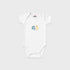 Basics Pack of 10 Baby Starter Gift Set White Aeroplane Design