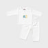 Basics Pack of 10 Baby Starter Gift Set White Aeroplane Design