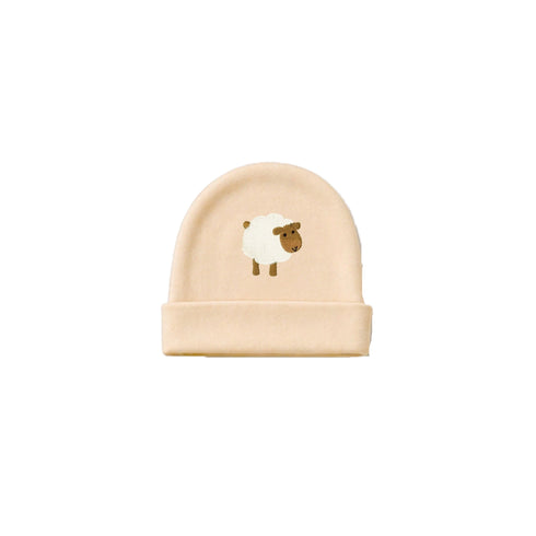 Basics Pack of 10 Baby Starter Gift Set Beige Sheep Design