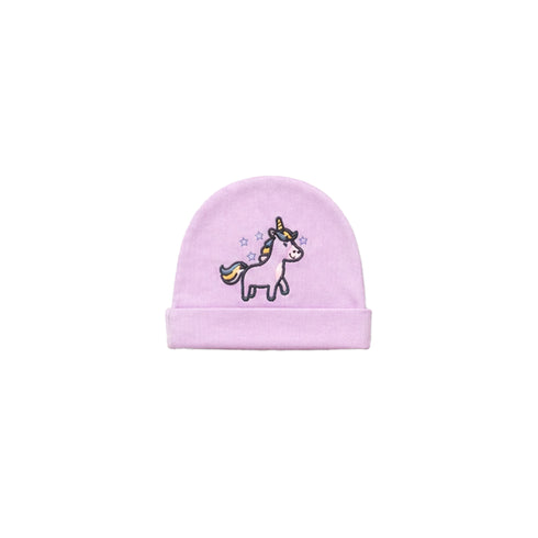 Basics Pack of 5 Baby Starter Gift Set Pink Unicorn Design