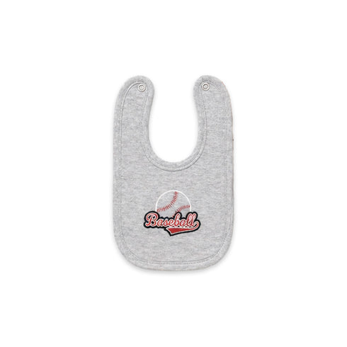 Basics Pack of 5 Baby Starter Gift Set White Grey Baseball Design