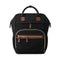 Black Baby Bag for Infants Diaper Storage | Lightweight 0M+