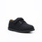 Black Canvas Dress Boys Shoes