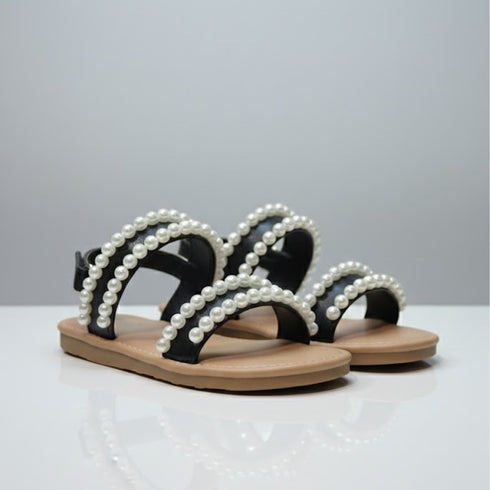 Black Pearl Girls Sandals