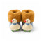 Infants Booties Socks Brown